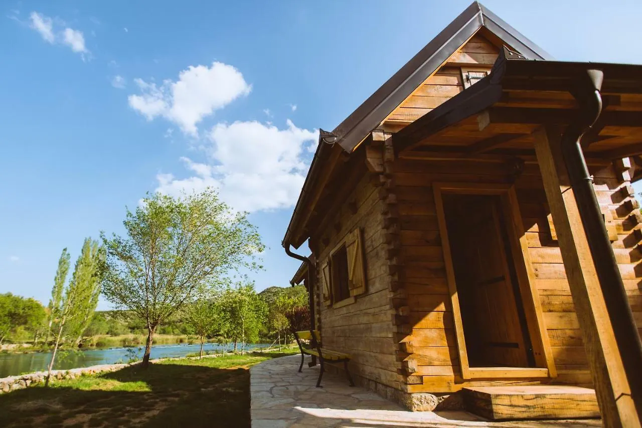 River huts Zrmanja Obrovac